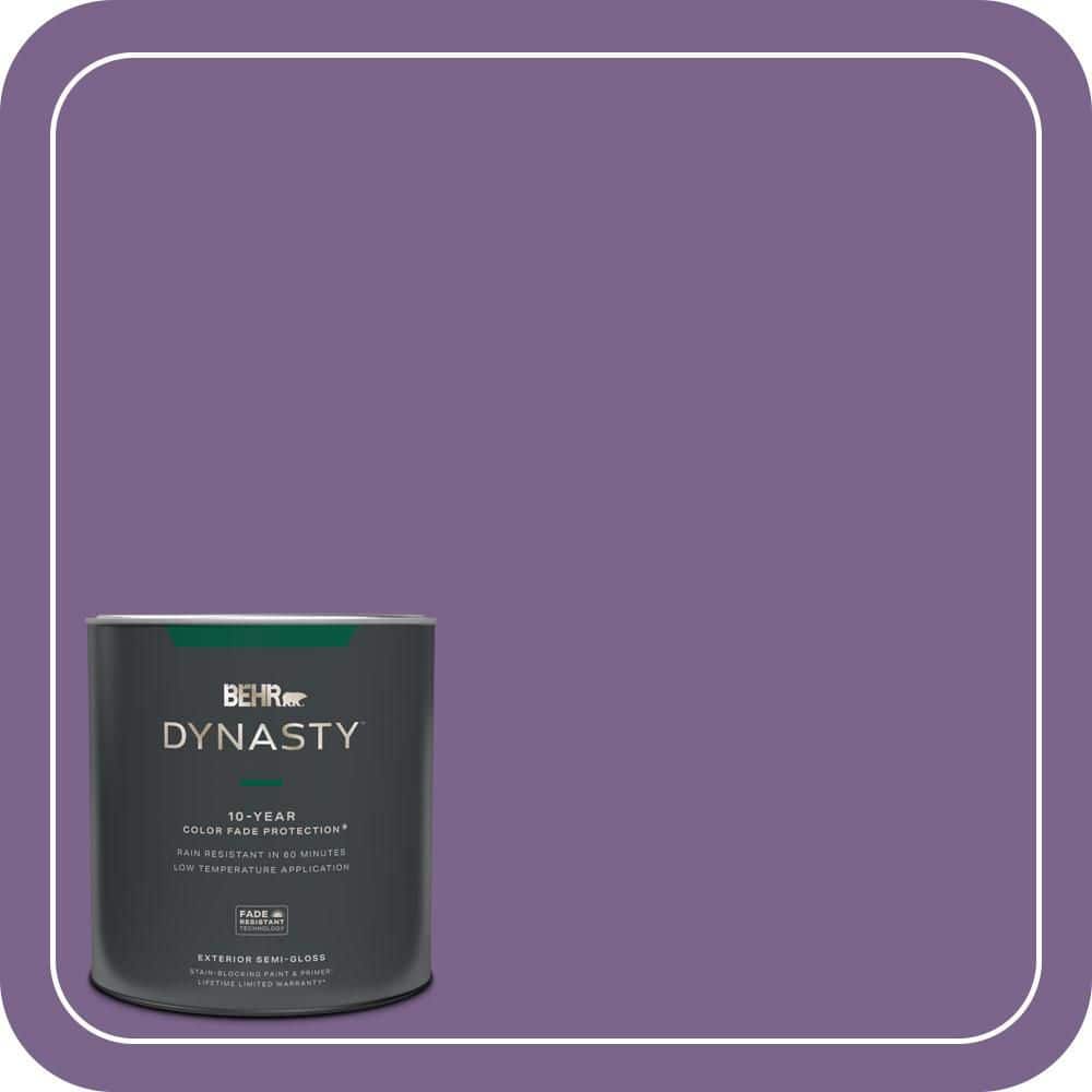 BEHR DYNASTY 1 qt. #M570-6 Notorious Semi-Gloss Exterior Stain-Blocking Paint & Primer