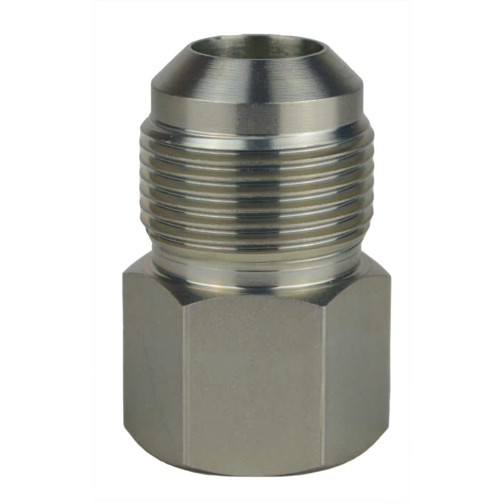 Everbilt 5/8 in. O.D. Flare 15/16-16 Thread x 1/2 in. FIP Steel Gas Fitting