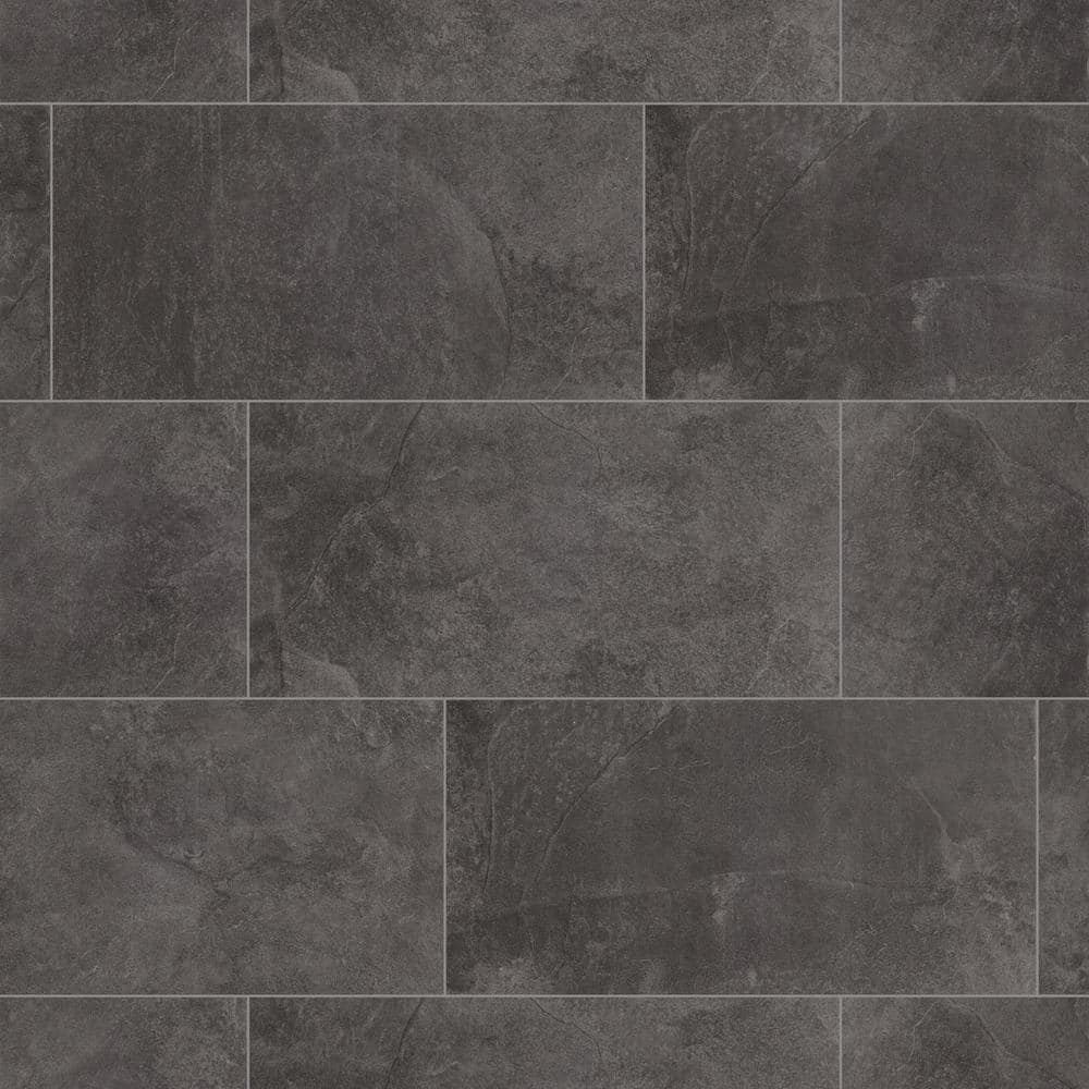 Daltile Cascade Ridge Slate 12 in. x 24 in. Ceramic Floor and Wall Tile (1.88 sq. ft. / piece) (2)