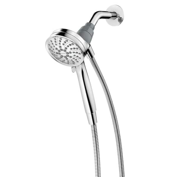 MOEN Attract 6-Spray 1.75 GPM Wall Mount Handheld Shower Head with Magnetix in Chrome