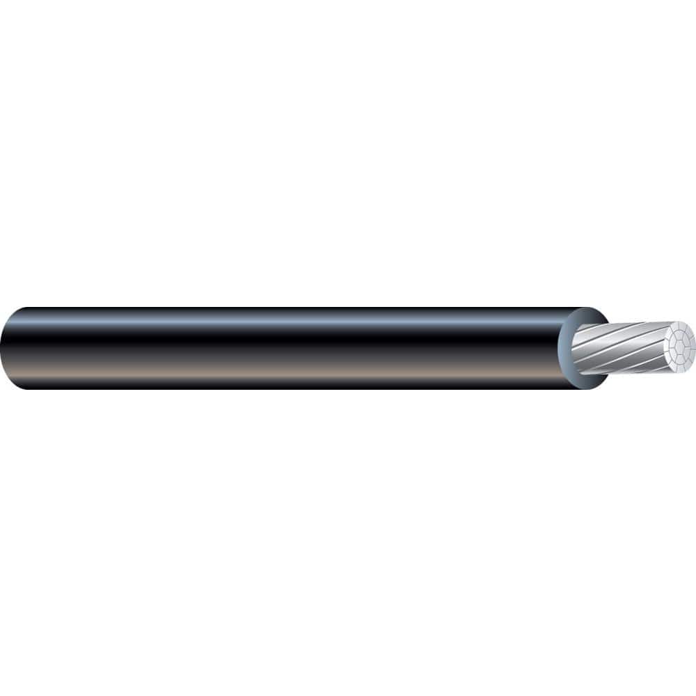 Southwire 1,000 ft. 2 Black Stranded AL USE-2 Cable (2)