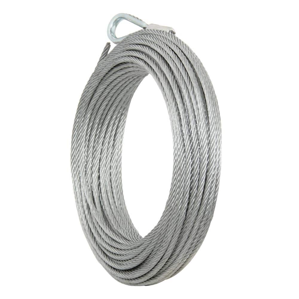 Everbilt 3/16 in. Galvanized Steel Uncoated Wire Rope (2)