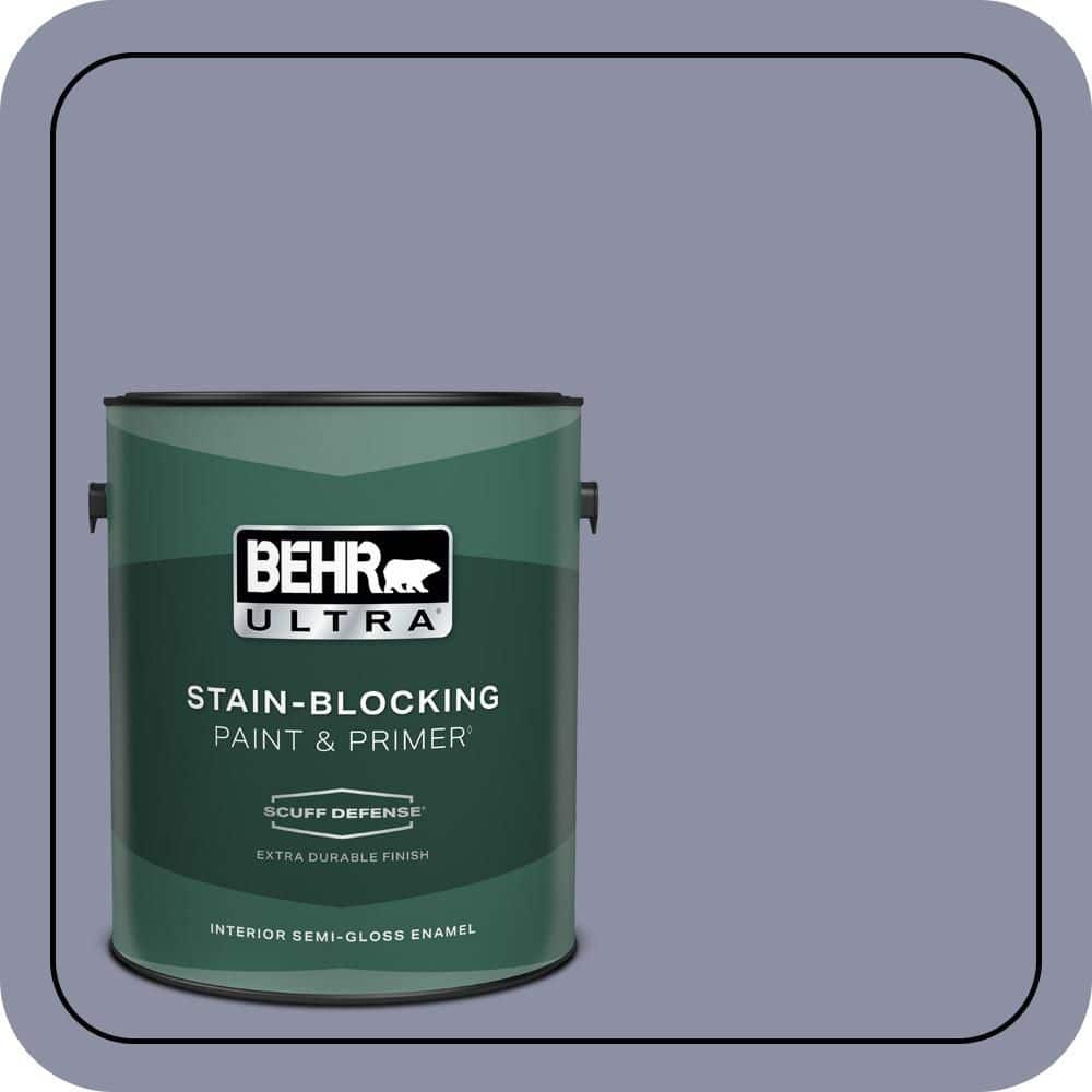 BEHR ULTRA 1 gal. #S550-4 Camelot Extra Durable Semi-Gloss Enamel Interior Paint & Primer