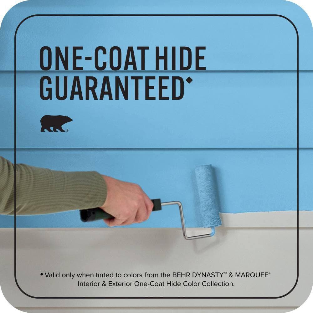 BEHR MARQUEE 5 gal. #P500-4 Life Force Flat Exterior Paint & Primer (3)