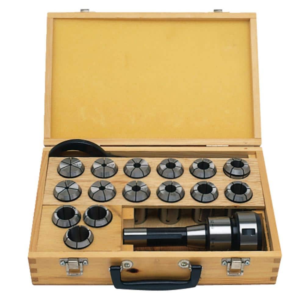Jet CCS-1 R-8 Mill Chuck and Collet Set (1)