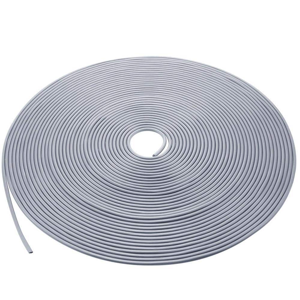 Angel Sar 1/4 in. x 50 ft. Foam Backer Rod, Concrete Expansion Joint Filler for Gaps and Joints, Grey