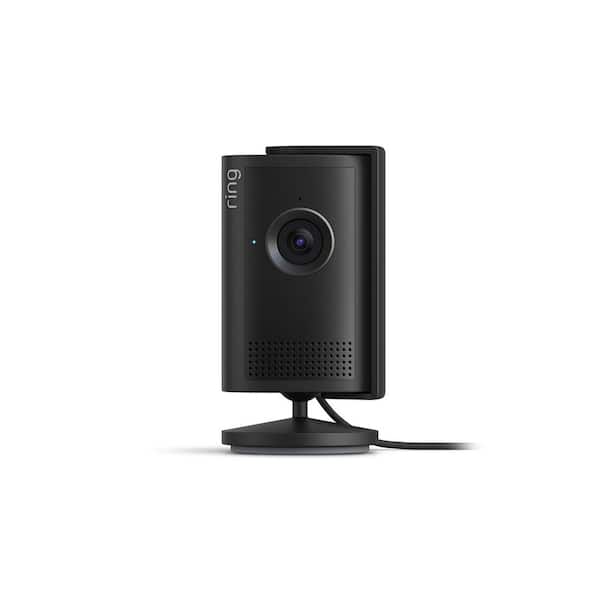Ring Indoor Cam Plus - Plug-In Retinal 2K Security Camera, 4x Enhanced Zoom, Low-Light Sight Color Night Vision, Black (2)