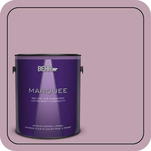BEHR MARQUEE 1 gal. #S120-4 Decanting One-Coat Hide Eggshell Enamel Interior Paint & Primer (2)