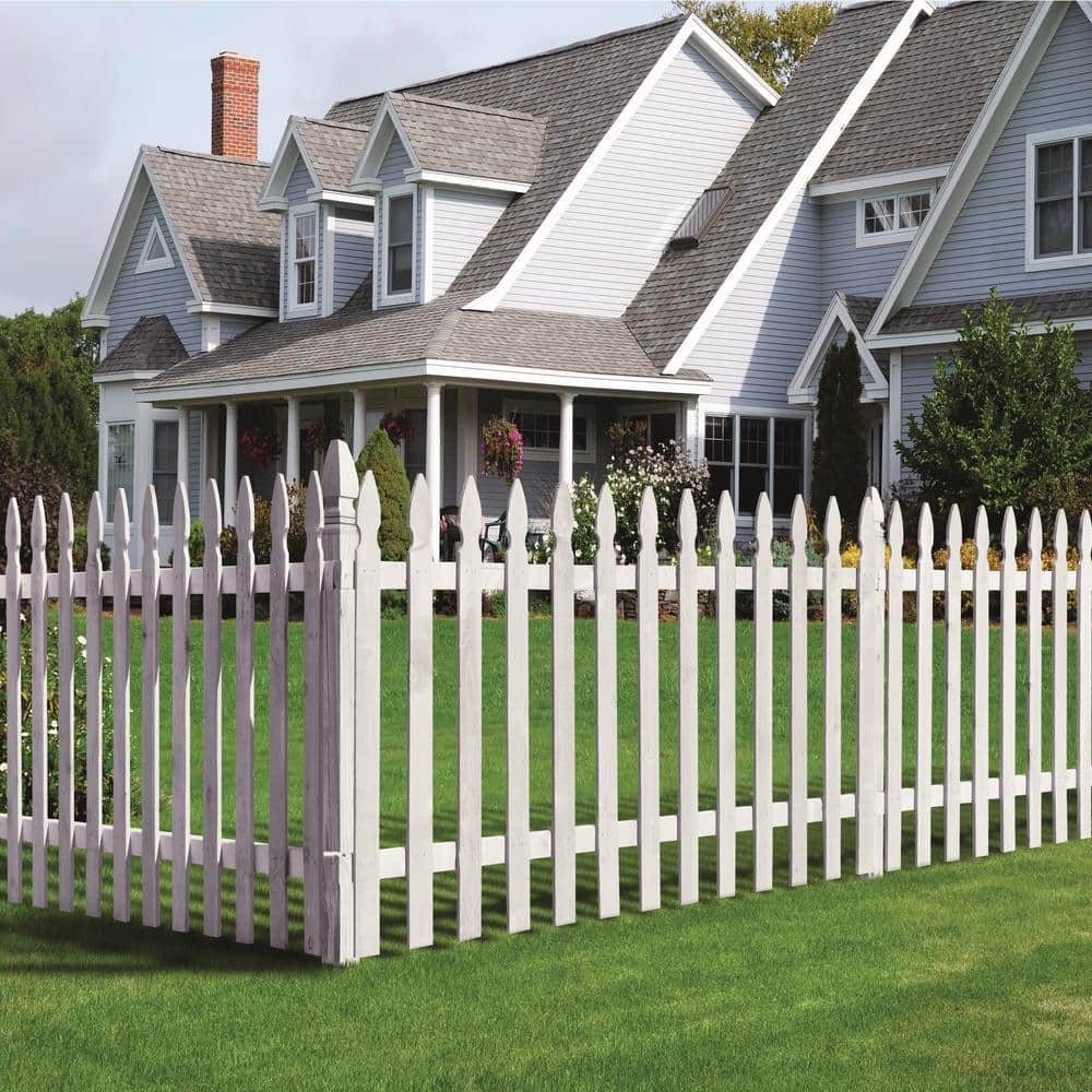 ProWood 4 in. x 4 in. x 5 ft. Cedar French Gothic Primed Fence Post (3)