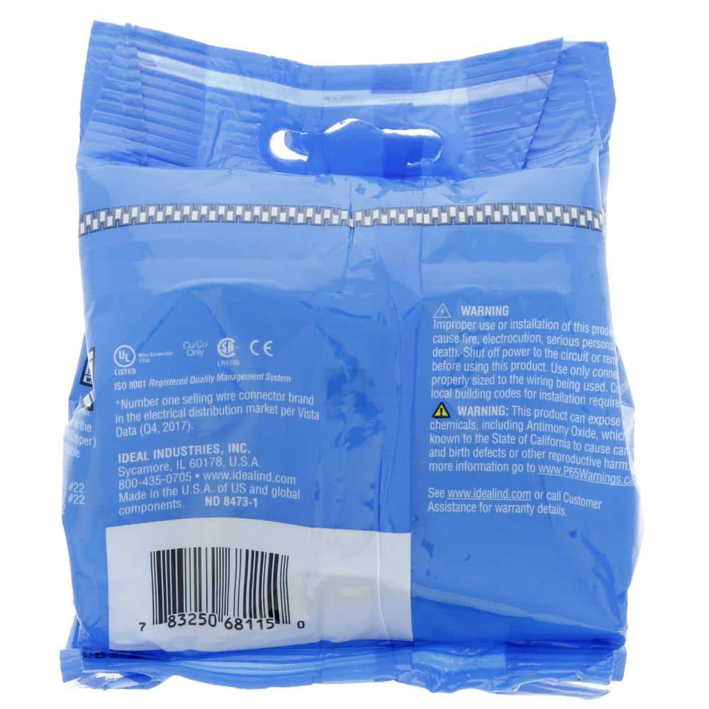 IDEAL 71B WireNut Wire Connector, Gray (150-Pack) (4)