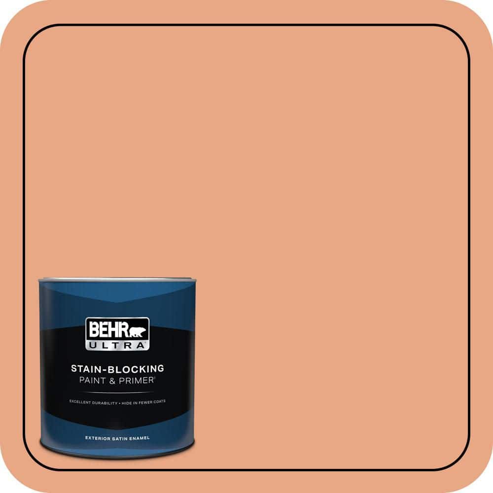 BEHR PREMIUM PLUS 1 gal. #240D-4 Ceramic Glaze Semi-Gloss Enamel Low Odor Interior Paint & Primer (1)