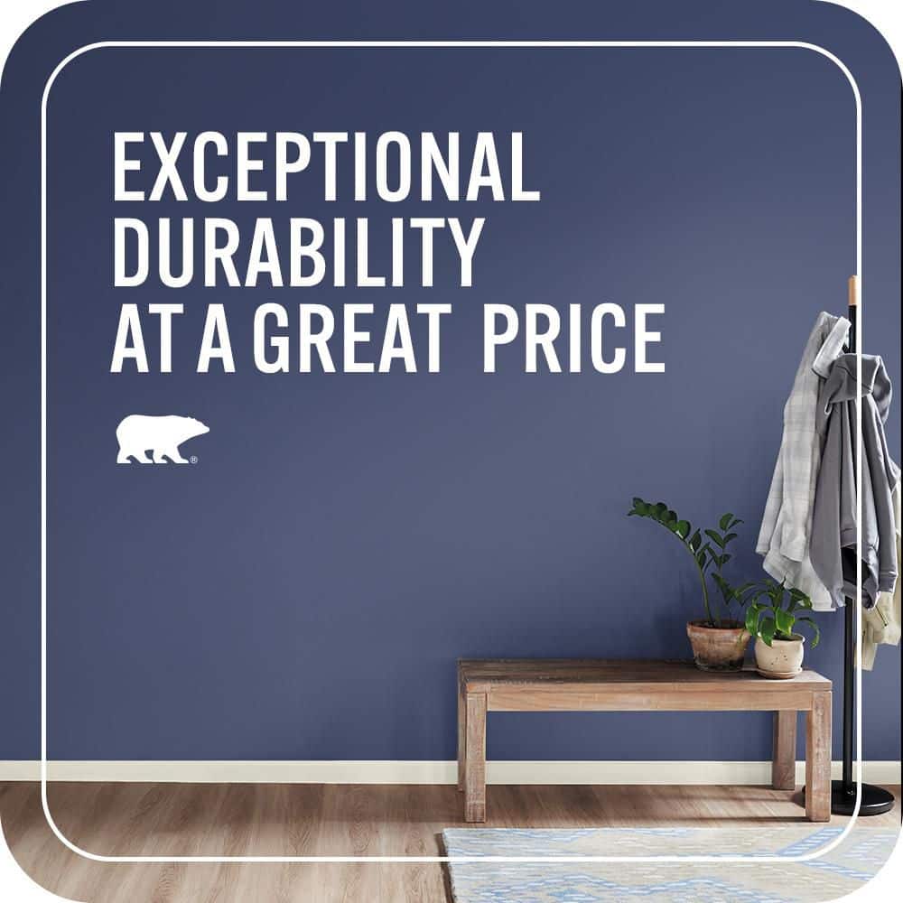 BEHR PREMIUM PLUS #S-H-620 Midnight Sky Enamel EcoMix Plant-Based & Primer (4)