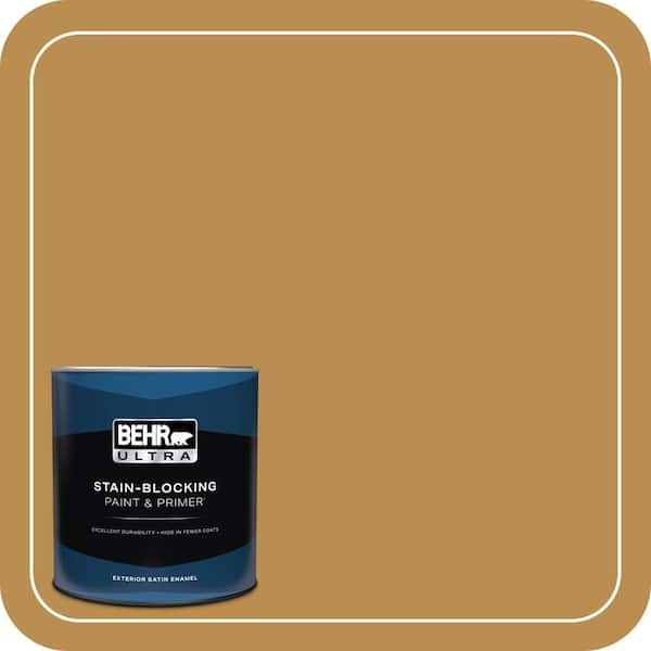BEHR PREMIUM PLUS #320D-6 Lion Mane Enamel Low Odor & Primer (4)