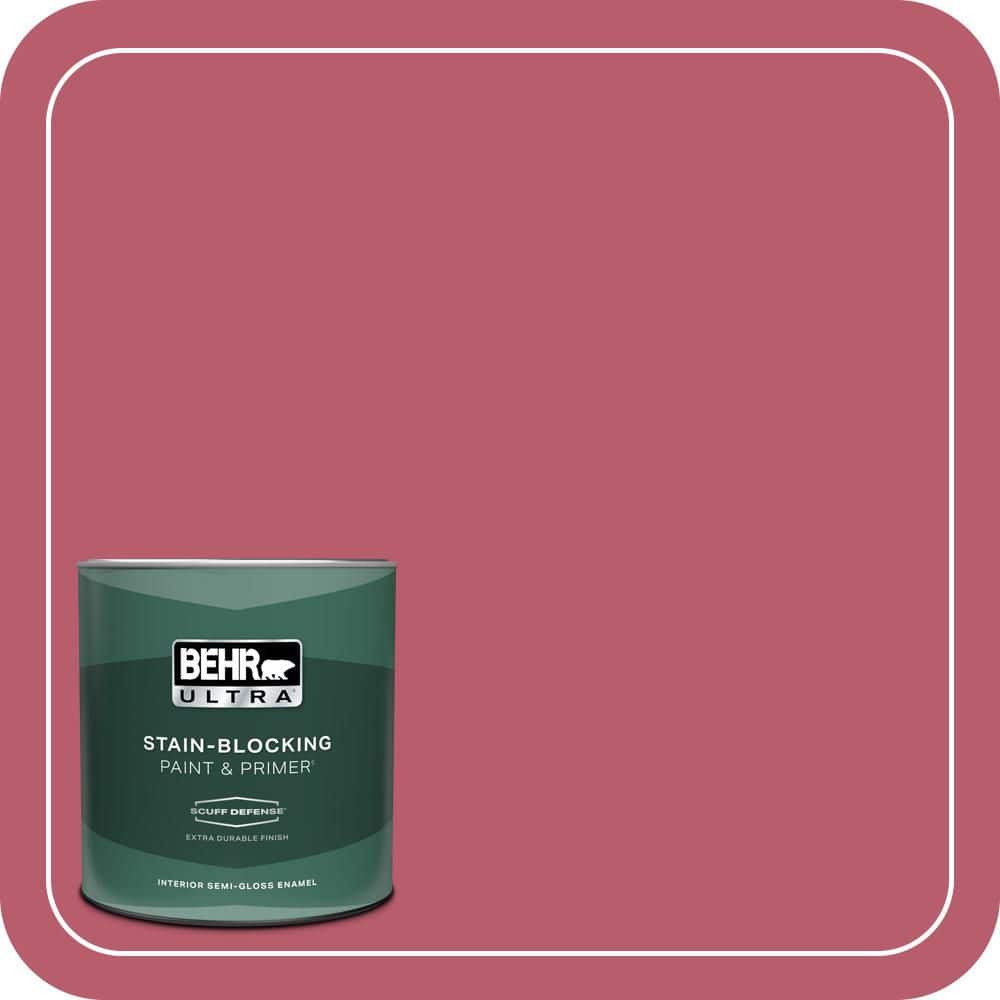 BEHR ULTRA 1 qt. #MQ1-06 Sensuous Extra Durable Semi-Gloss Enamel Interior Paint & Primer