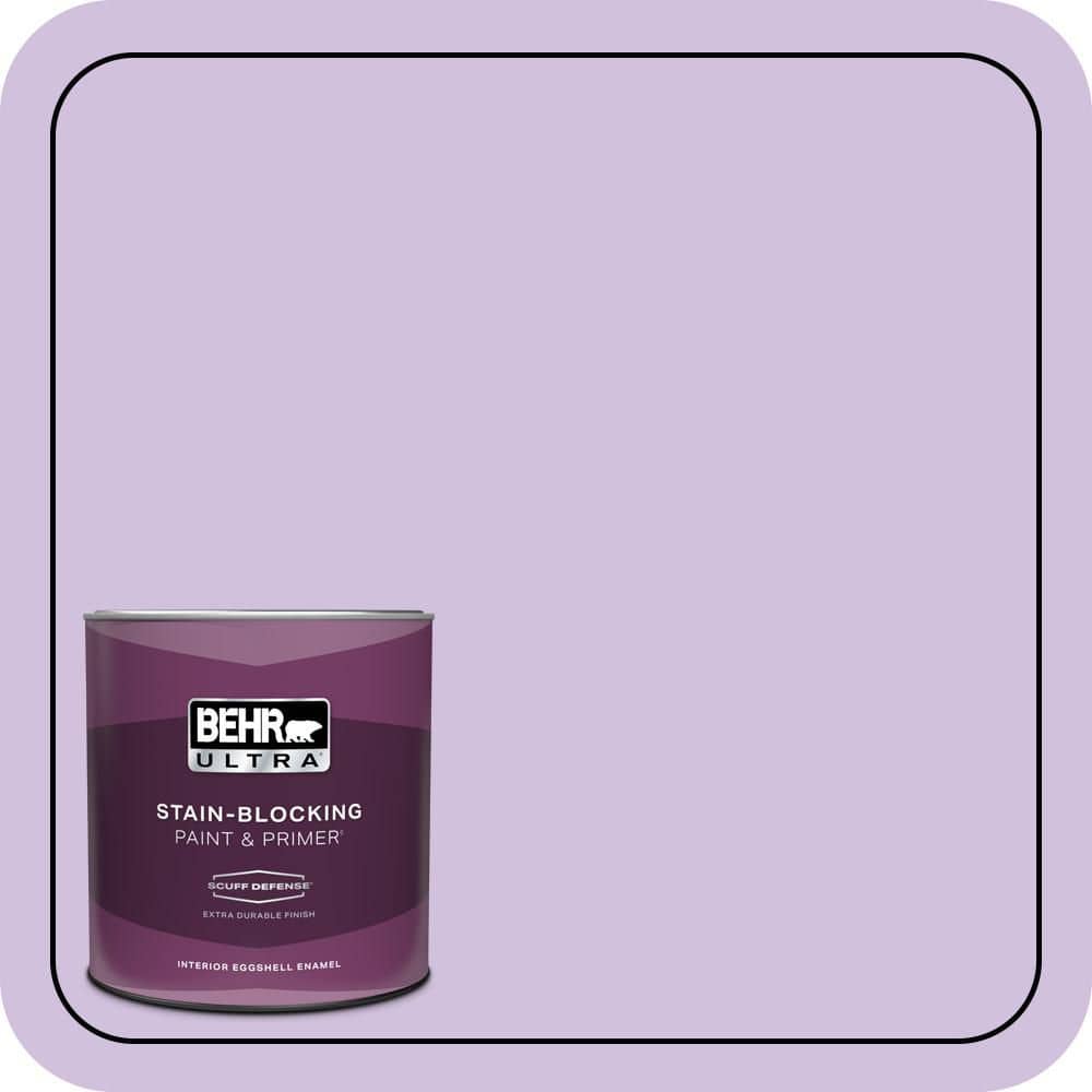BEHR ULTRA 1 qt. #650A-3 Fresh Heather Extra Durable Eggshell Enamel Interior Paint & Primer