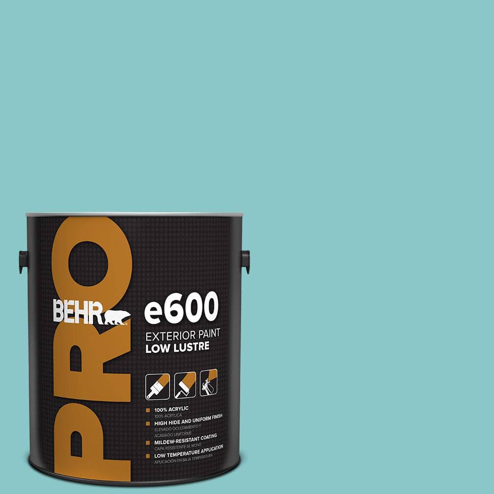 BEHR PRO 1 gal. #510D-4 Embellished Blue Low Luster Exterior Paint