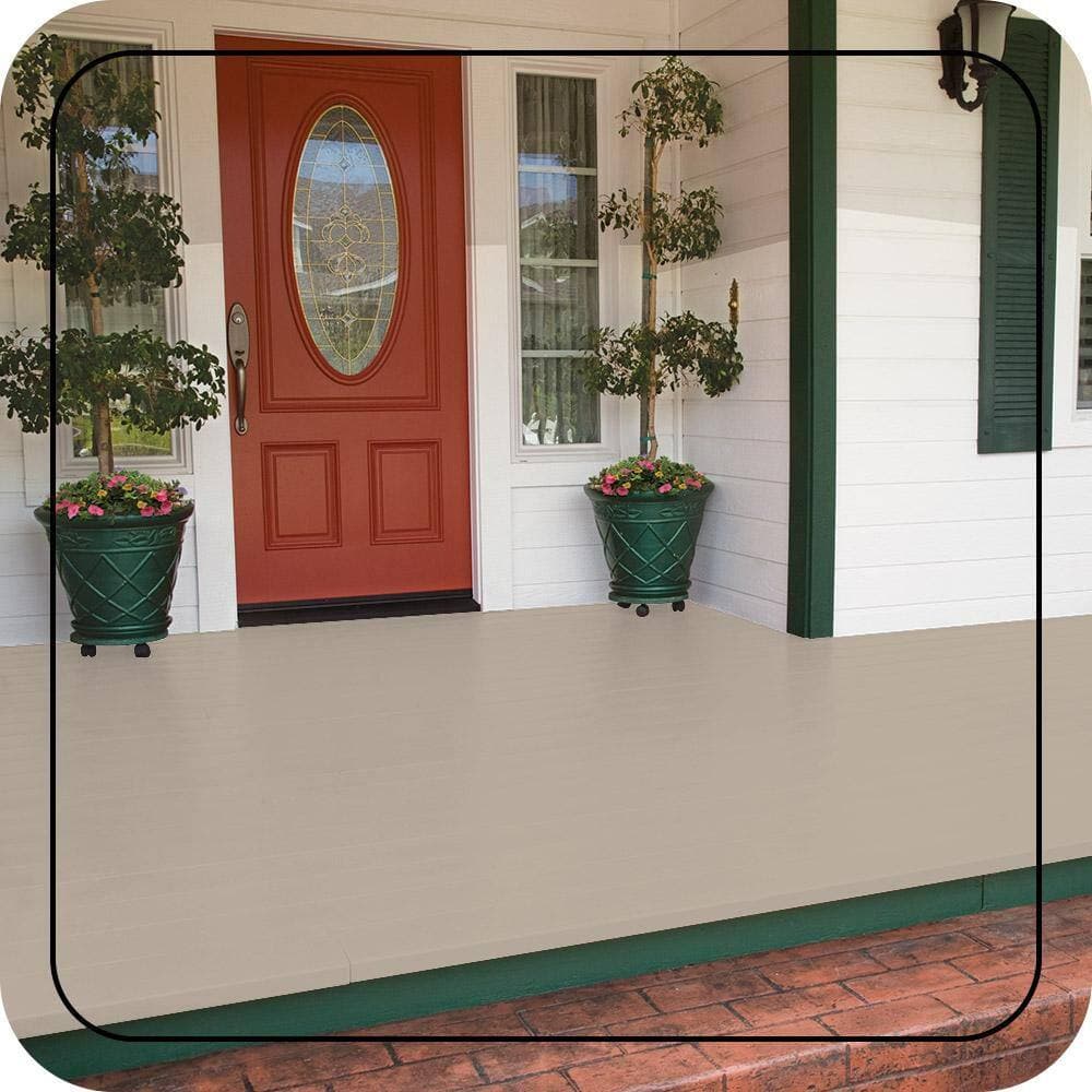 BEHR PREMIUM #ICC-22 Low-Lustre Enamel Interior/Exterior Porch and Patio Floor Paint (2)