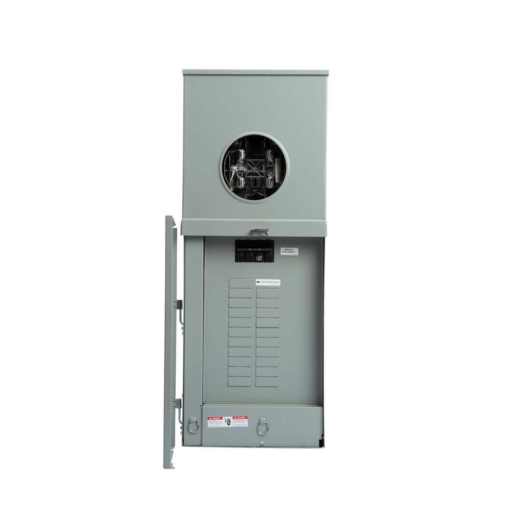 Siemens 150 Amp 20-Space 40-Circuit 5-Jaw OH/UG Lever Bypass Ringless Meter Combo