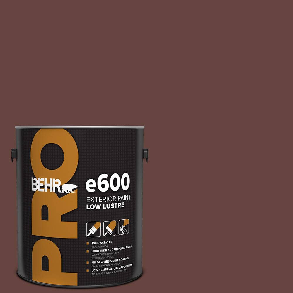 BEHR PRO 1 gal. #S-G-730 Tawny Port Low Luster Exterior Paint