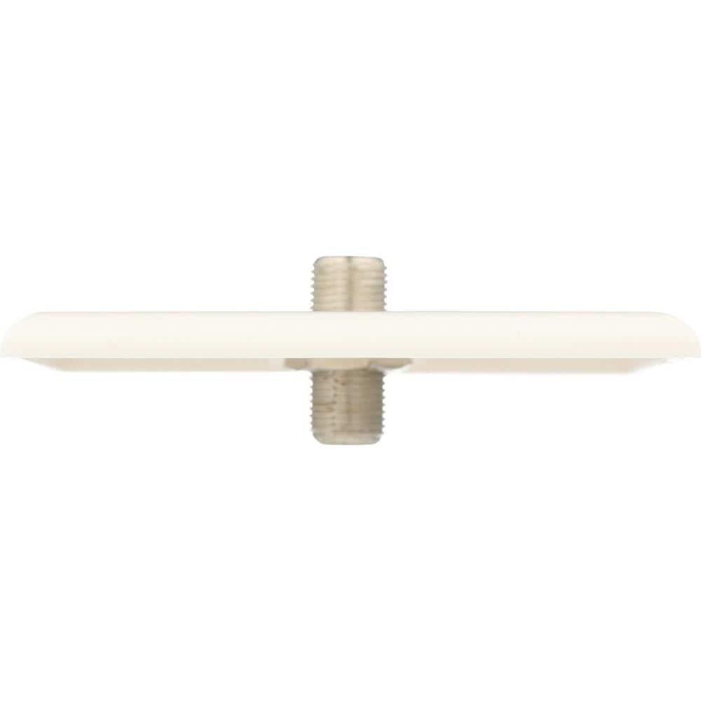 Zenith Coaxial Cable Wall Jack, White (2)