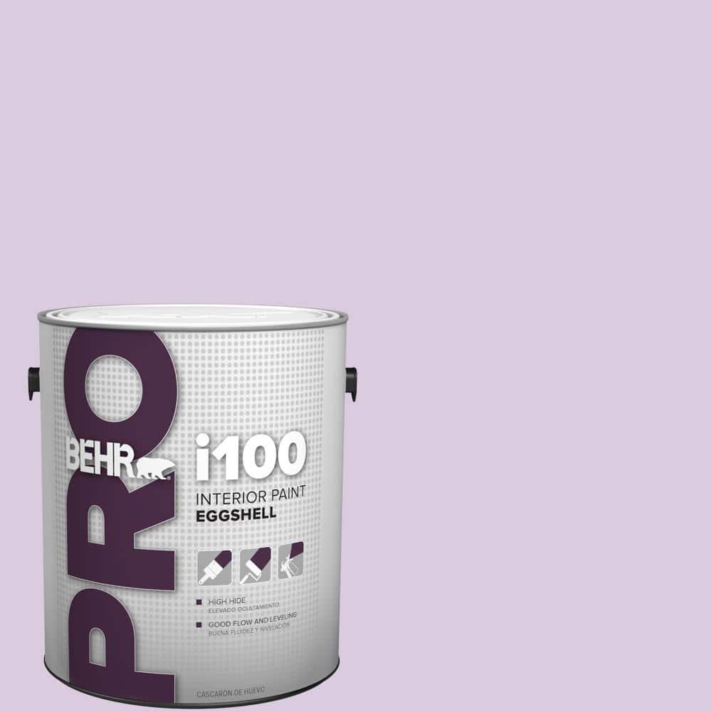BEHR PRO 1 gal. #660C-2 Violet Mist Eggshell Interior Paint