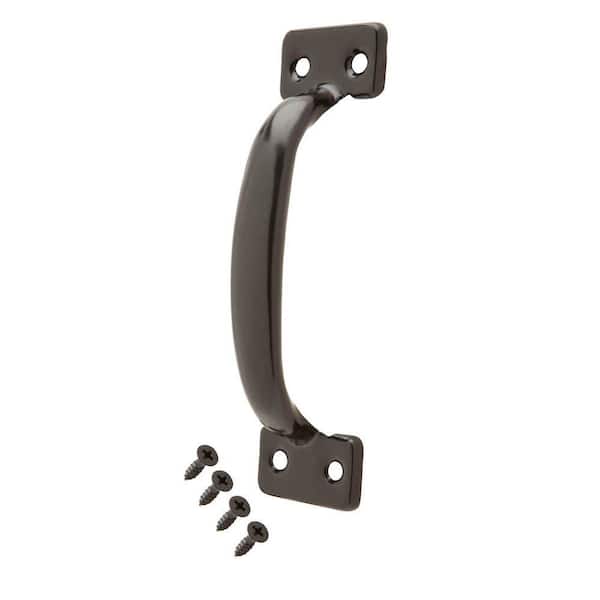 Everbilt 5-3/4 in. Black Door Pull (2)