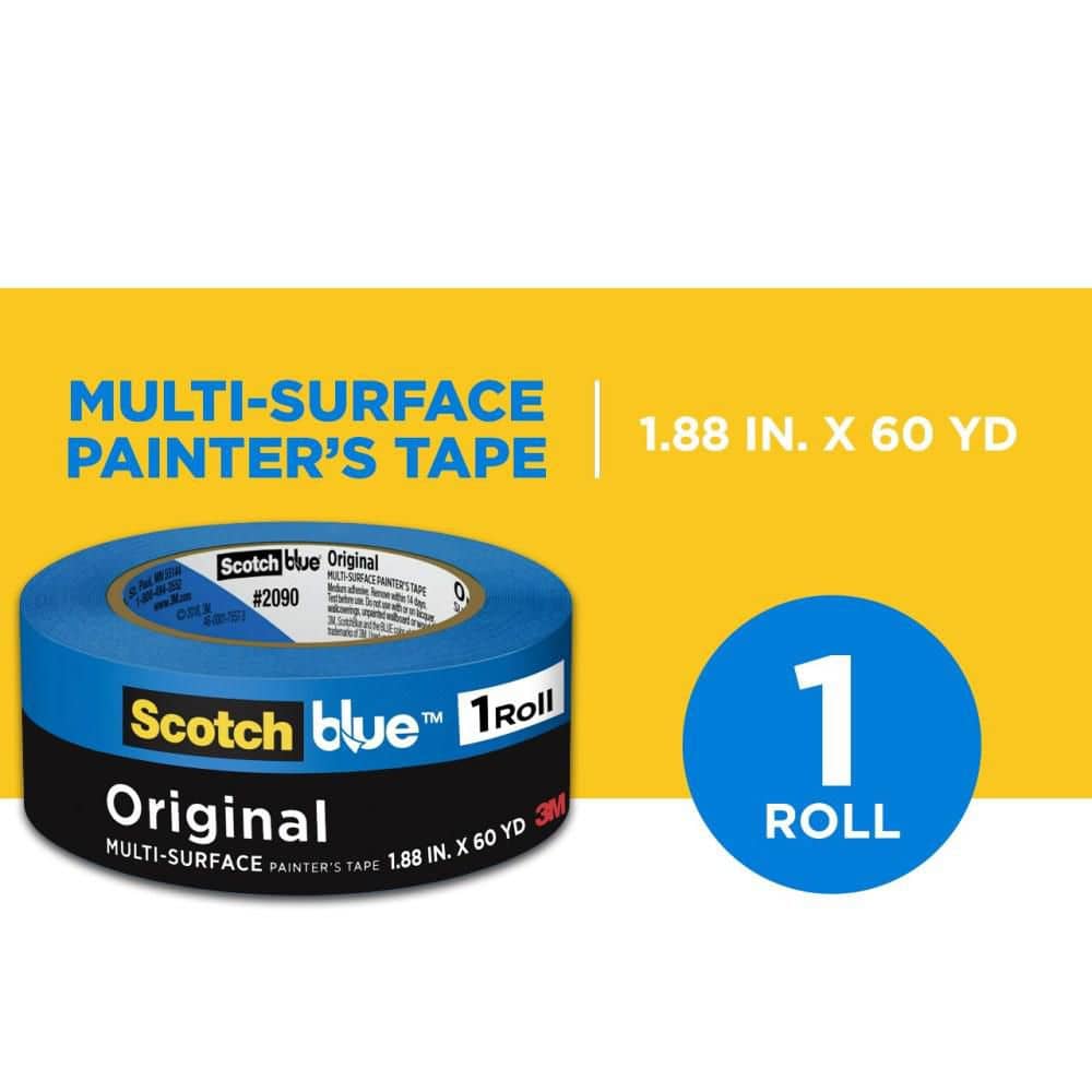 3M ScotchBlue 60 yds. Original Multi-Surface Painter's Tape
