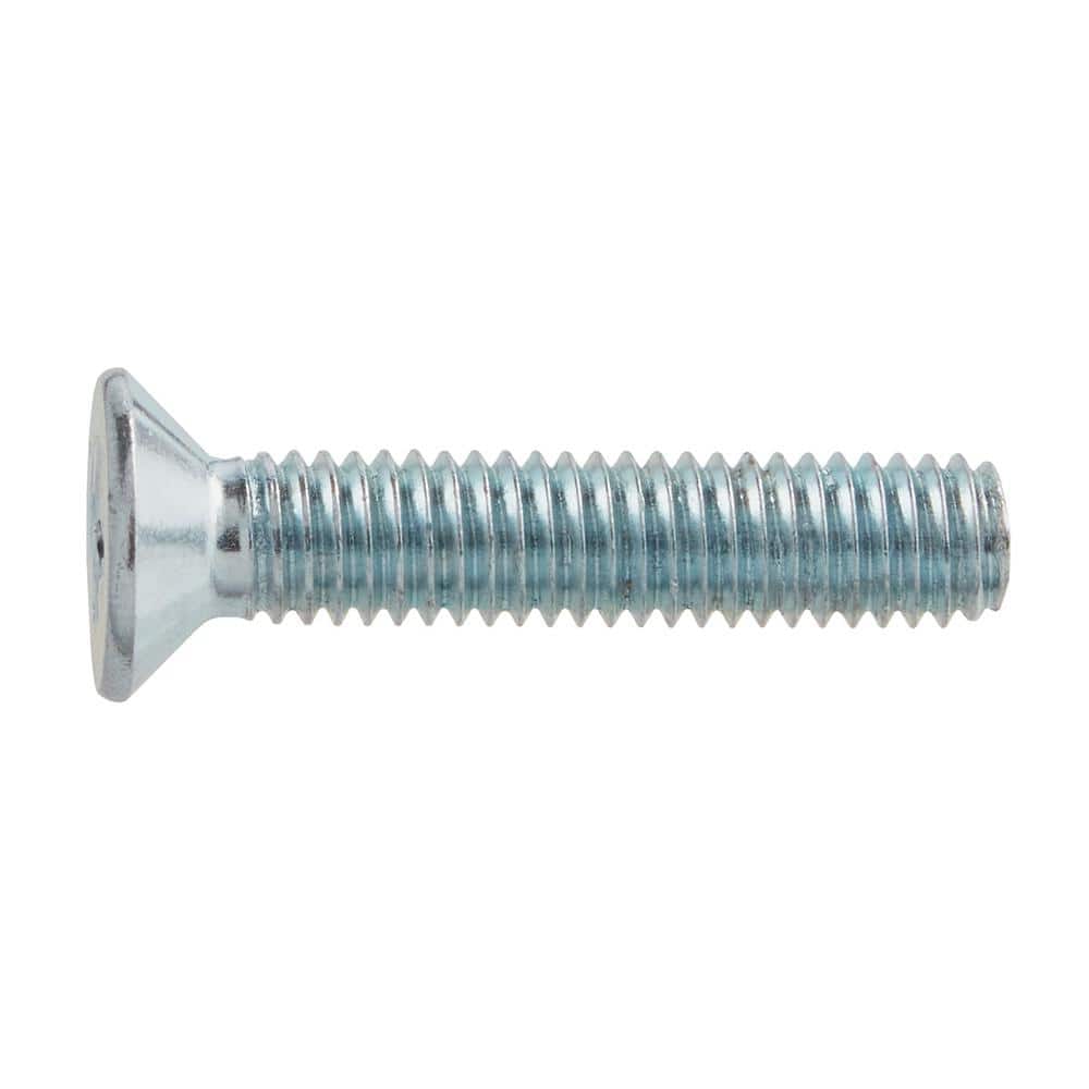 Everbilt M6-1.0x30mm Zinc Flat Head Phillips Drive Machine Screw 2-Pieces (3)