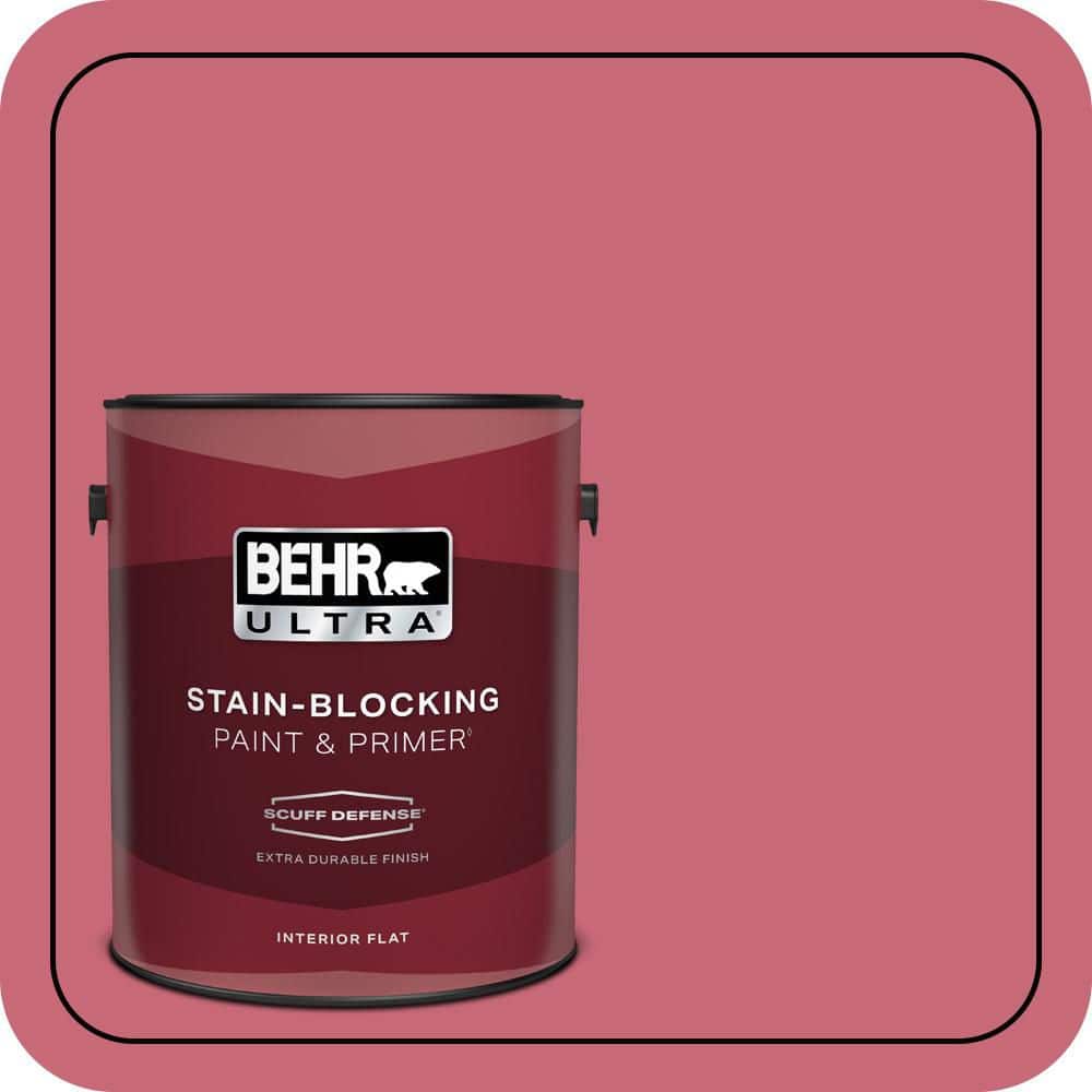 BEHR ULTRA 1 gal. #P140-5 Lovebirds Extra Durable Flat Interior Paint & Primer (1)
