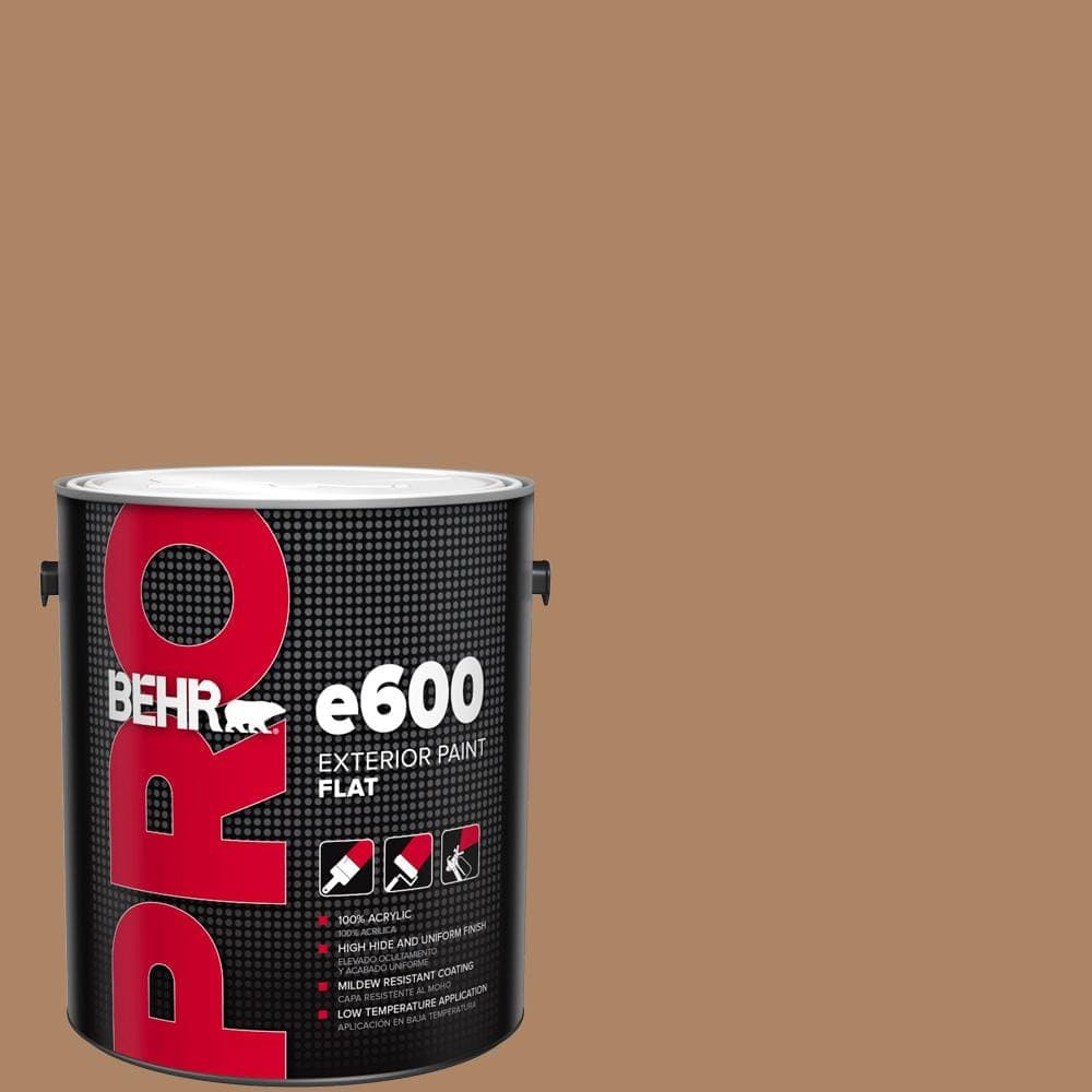 BEHR PRO 1 gal. #PMD-51 Cardamom Flat Exterior Paint