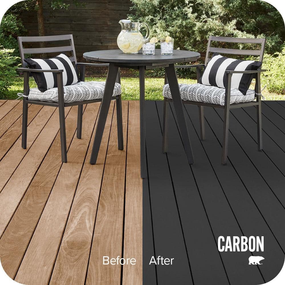 BEHR PREMIUM #N520-7 Color Waterproofing Exterior Wood Stain and Sealer (2)
