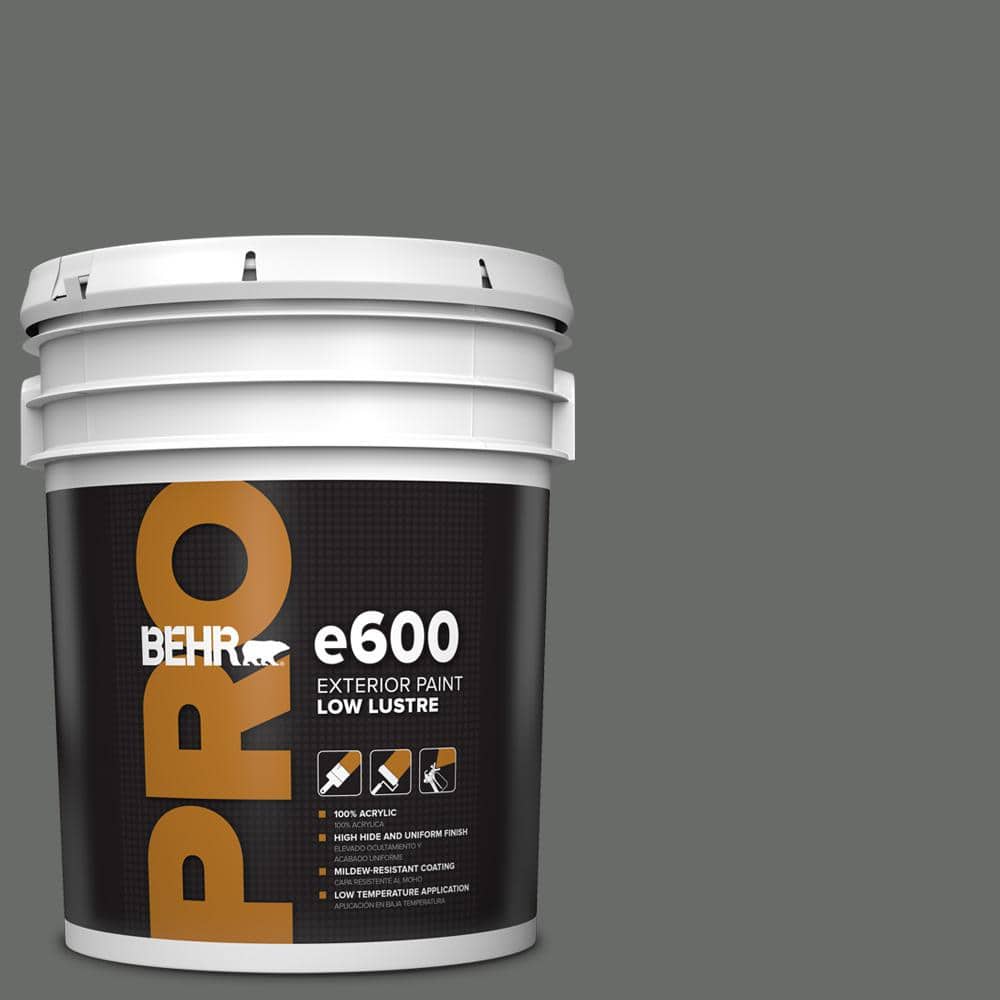 BEHR PRO 5 gal. #BNC-26 Lunar Basalt Low Luster Exterior Paint