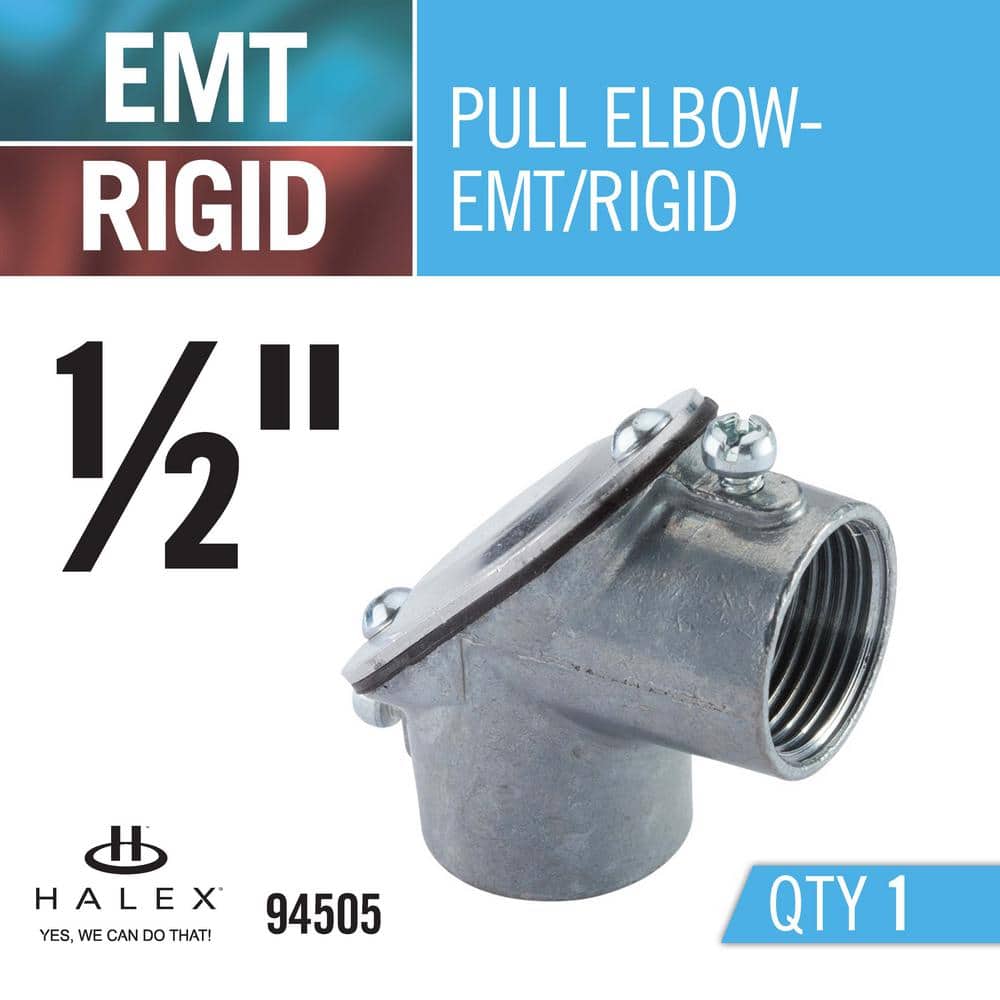 Halex 1/2 in. EMT/Rigid Pull Elbow (2)