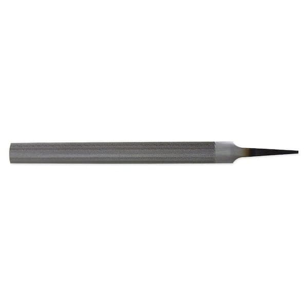 Crescent Nicholson 8 in. Double Cut Bastard Half Round File