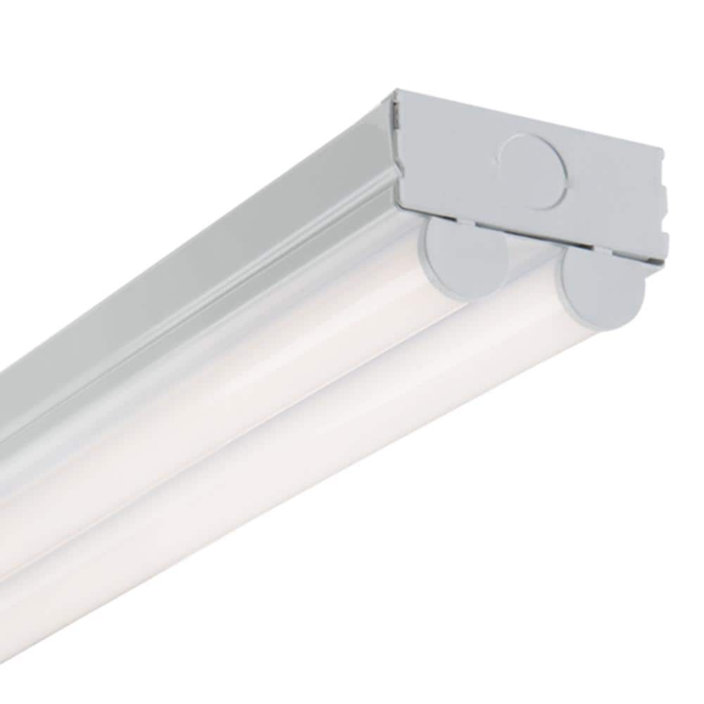 Metalux 2 ft. 2-Light Linear White Integrated LED Ceiling Strip Light with 2100 Lumens, 4000K (3)