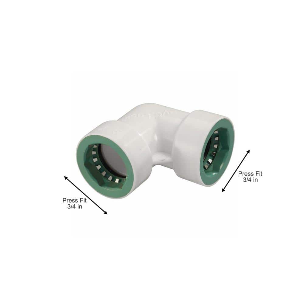 Orbit 3/4 in. PVC-Lock 90-Degree Elbow (3)