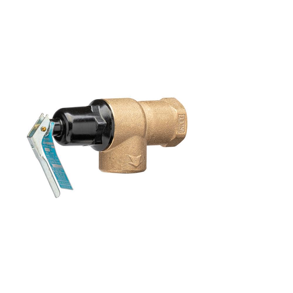 Wilkins 1 in. Brass Temperature and Pressure Relief Valve