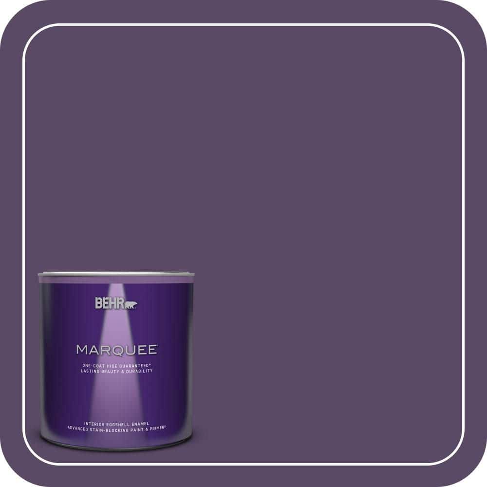 BEHR MARQUEE 1 qt. #M570-7 Paparazzi Eggshell Enamel Interior Paint & Primer