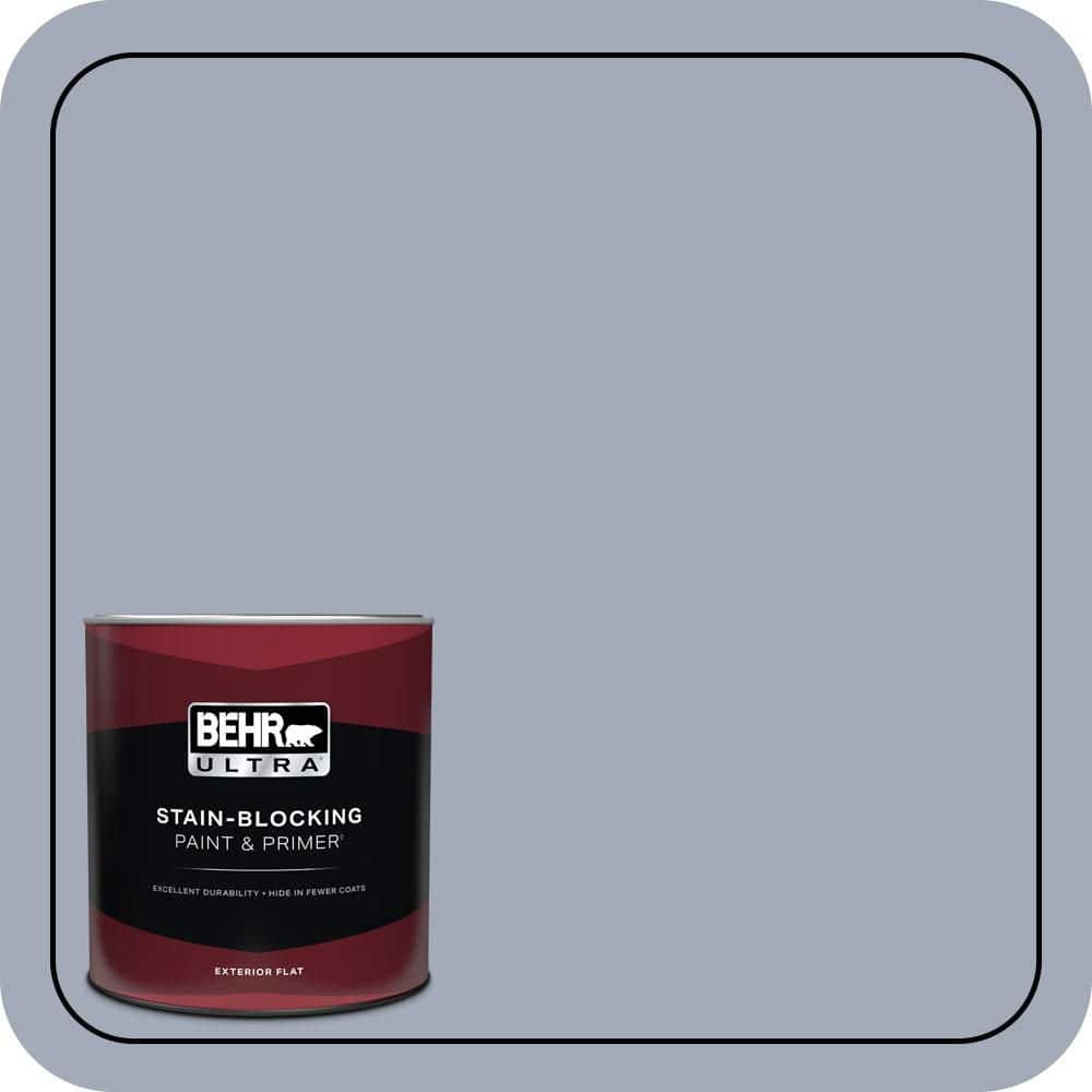 BEHR ULTRA 1 qt. #610F-5 Ridge View Flat Exterior Paint & Primer