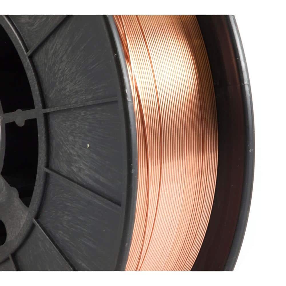 Forney 0.030 in. Dia E70S-6 Mild Steel MIG Wire 10 lbs. Spool (3)