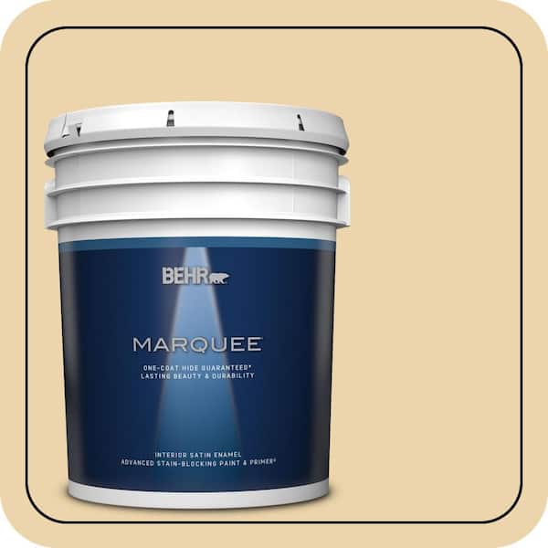 BEHR PREMIUM PLUS #ICC-51 Sweet Marzipan Enamel Low Odor & Primer (3)