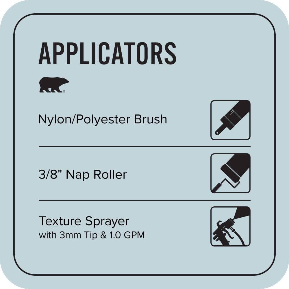 BEHR PREMIUM #S470-1 Textured Low-Lustre Enamel Interior/Exterior Porch and Patio Anti-Slip Floor Paint (4)