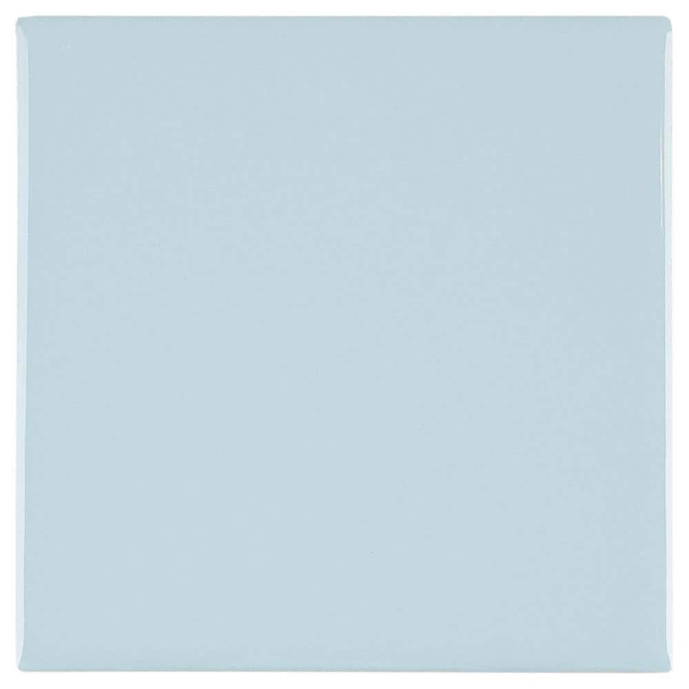 Daltile Restore Tide Blue 4-1/4 in. x 4-1/4 in. Glazed Ceramic Wall Tile (12.5 sq. ft. / case)