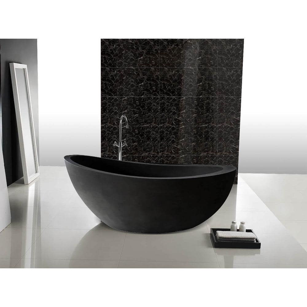 Dundee Deco Falkirk Moray 2/25 in. 2 ft. Peel and Stick Black Foam Decorative Wall Paneling (3)