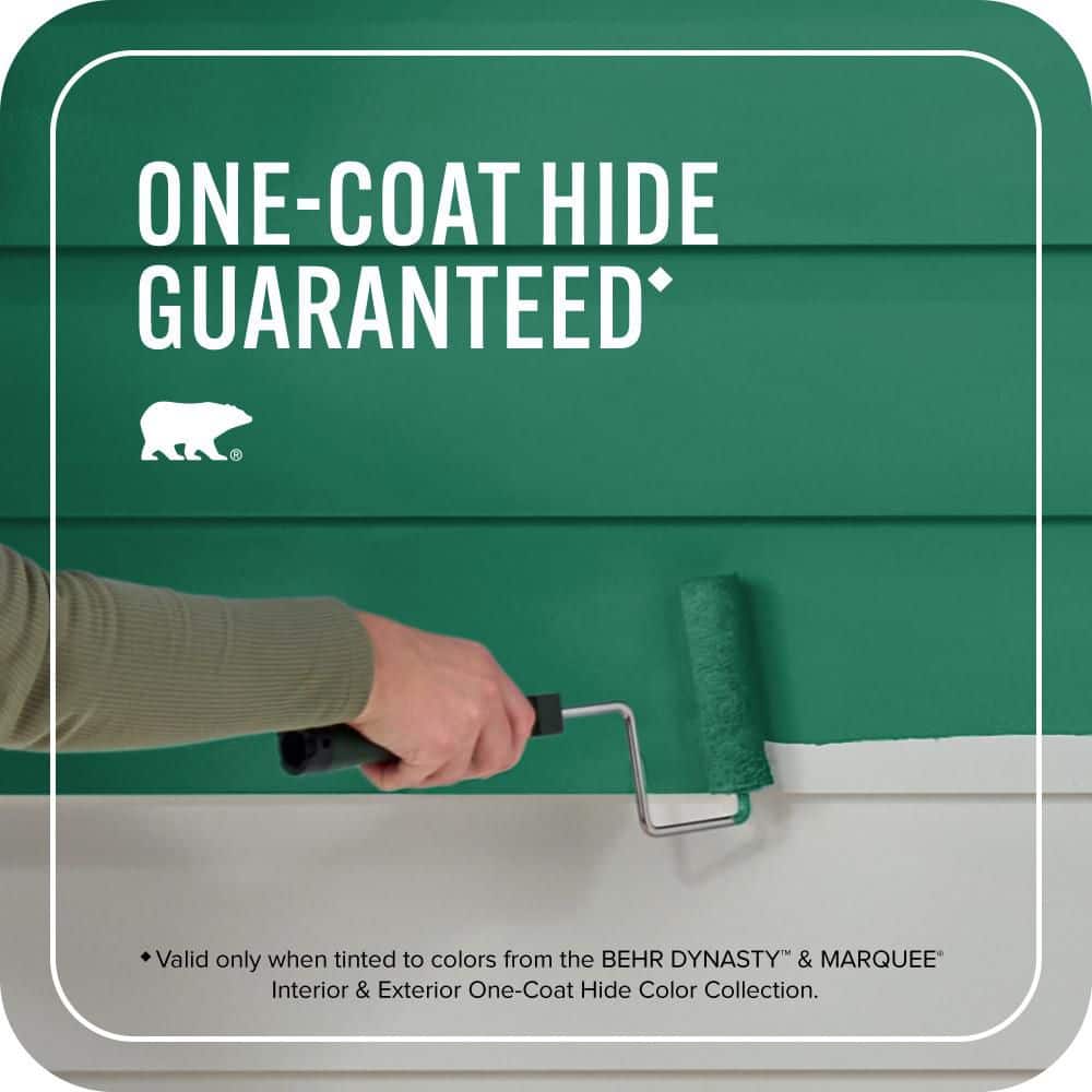 BEHR MARQUEE 1 gal. #S-H-470 Precious Emerald Semi-Gloss Enamel Exterior Paint & Primer (3)