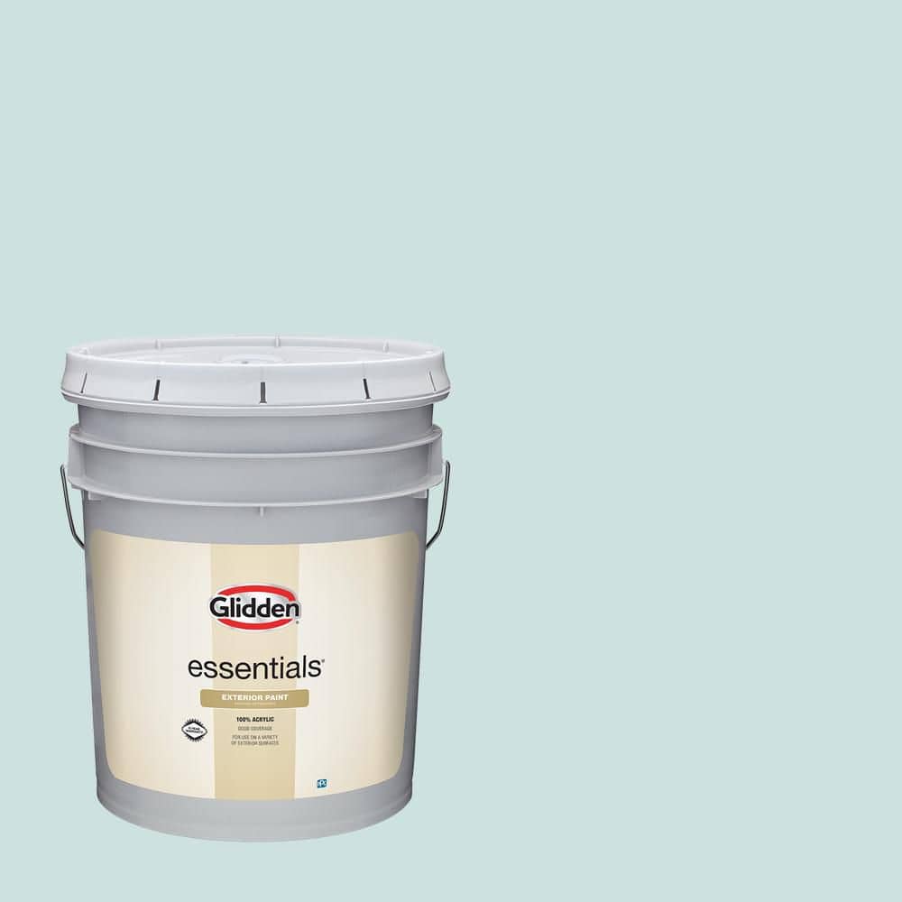 Glidden Essentials 5 gal. PPG1142-2 Big Sky Semi-Gloss Exterior Paint