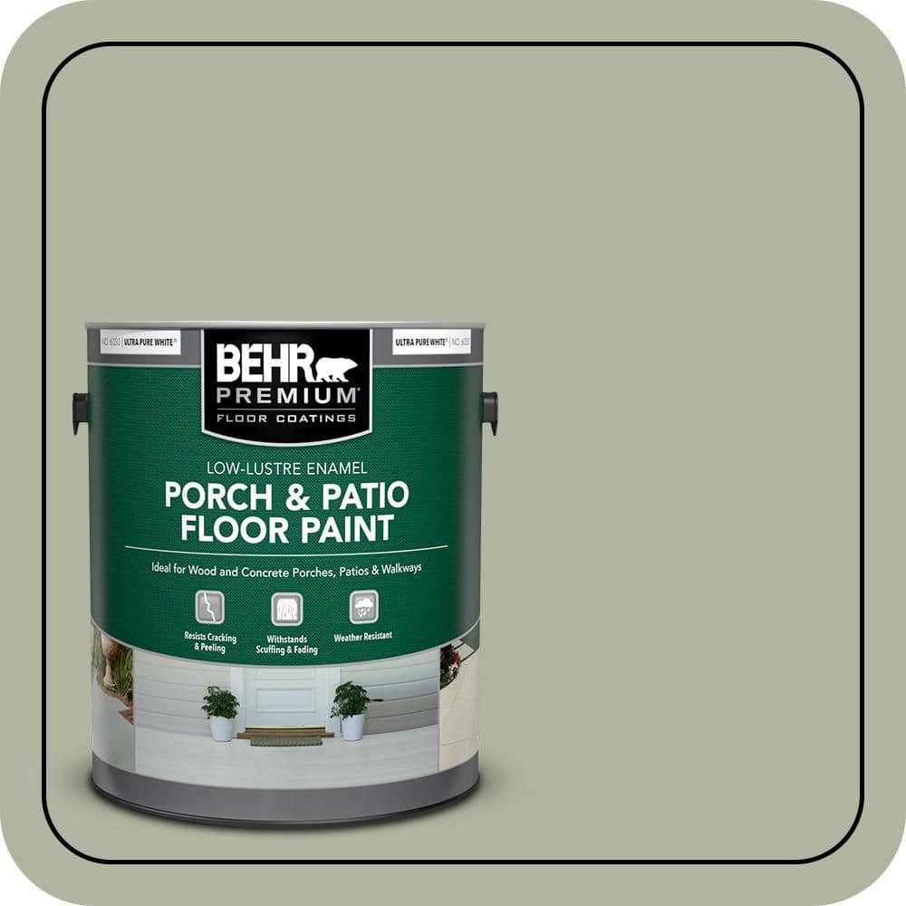 BEHR PREMIUM #PPU11-09 Textured Low-Lustre Enamel Interior/Exterior Porch and Patio Anti-Slip Floor Paint (1)