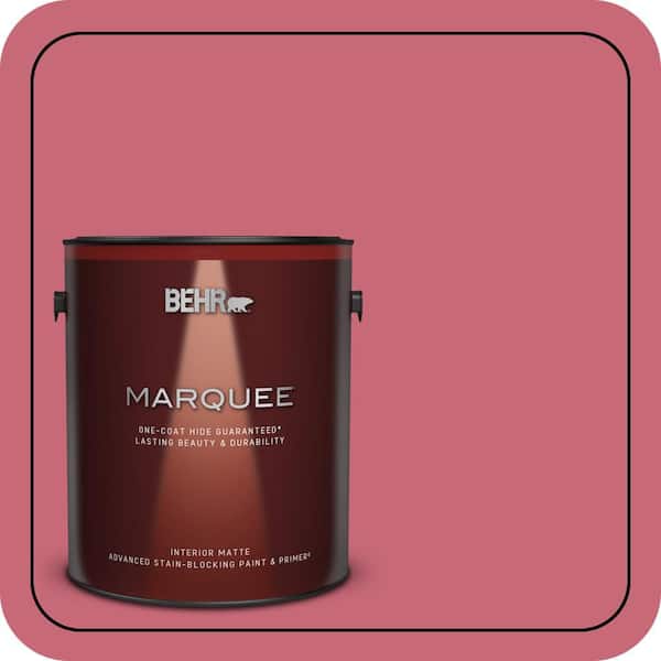 BEHR MARQUEE 1 gal. #P140-5 Lovebirds Matte Interior Paint & Primer (2)