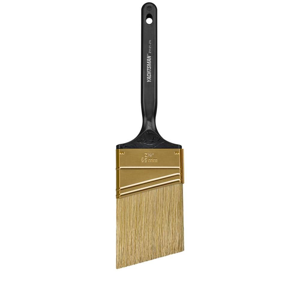 Wooster 2-1/2 in. Yachtsman Synthetic White China Angle Sash Brush (2)