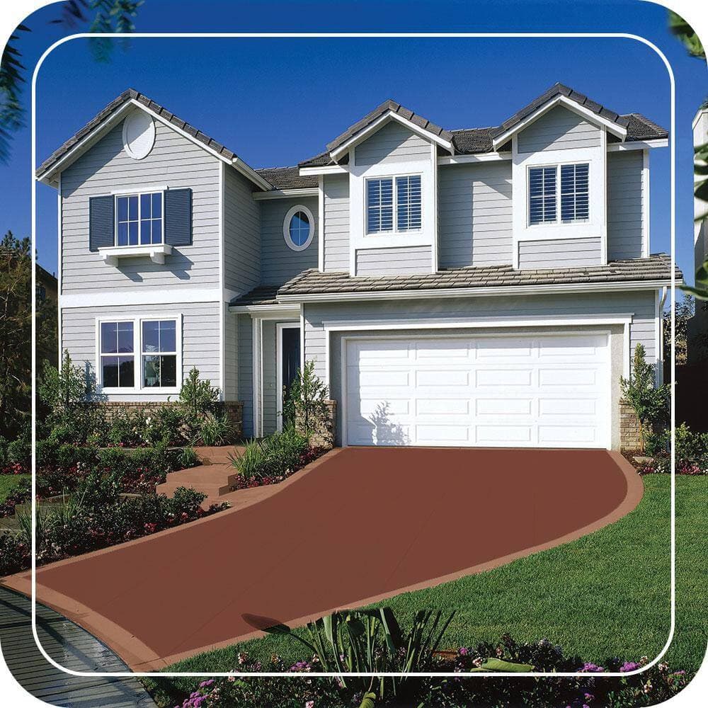 BEHR PREMIUM #S160-7 Self-Priming 1-Part Epoxy Satin Interior/Exterior Concrete and Garage Floor Paint (3)